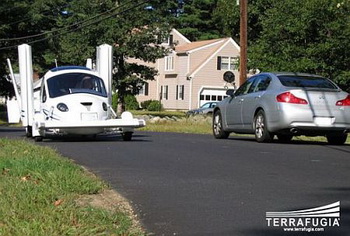 first flying automobile